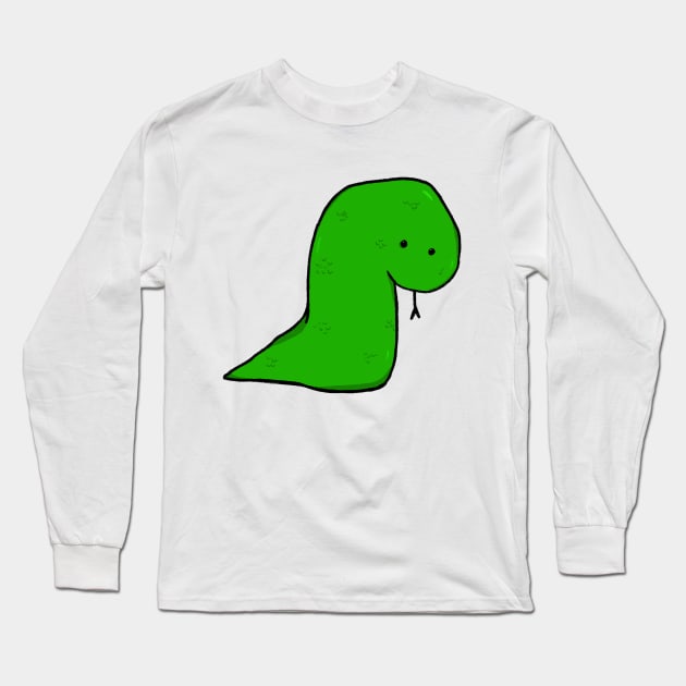 Snake orb Long Sleeve T-Shirt by funkysmel